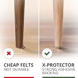 X-Protector Felt Furniture Pads 235 Pc Premium Set Brown Beige Floor Protectors view 4
