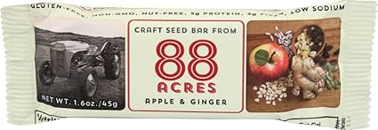 88 Acres Seed Bar, Apple & Ginger