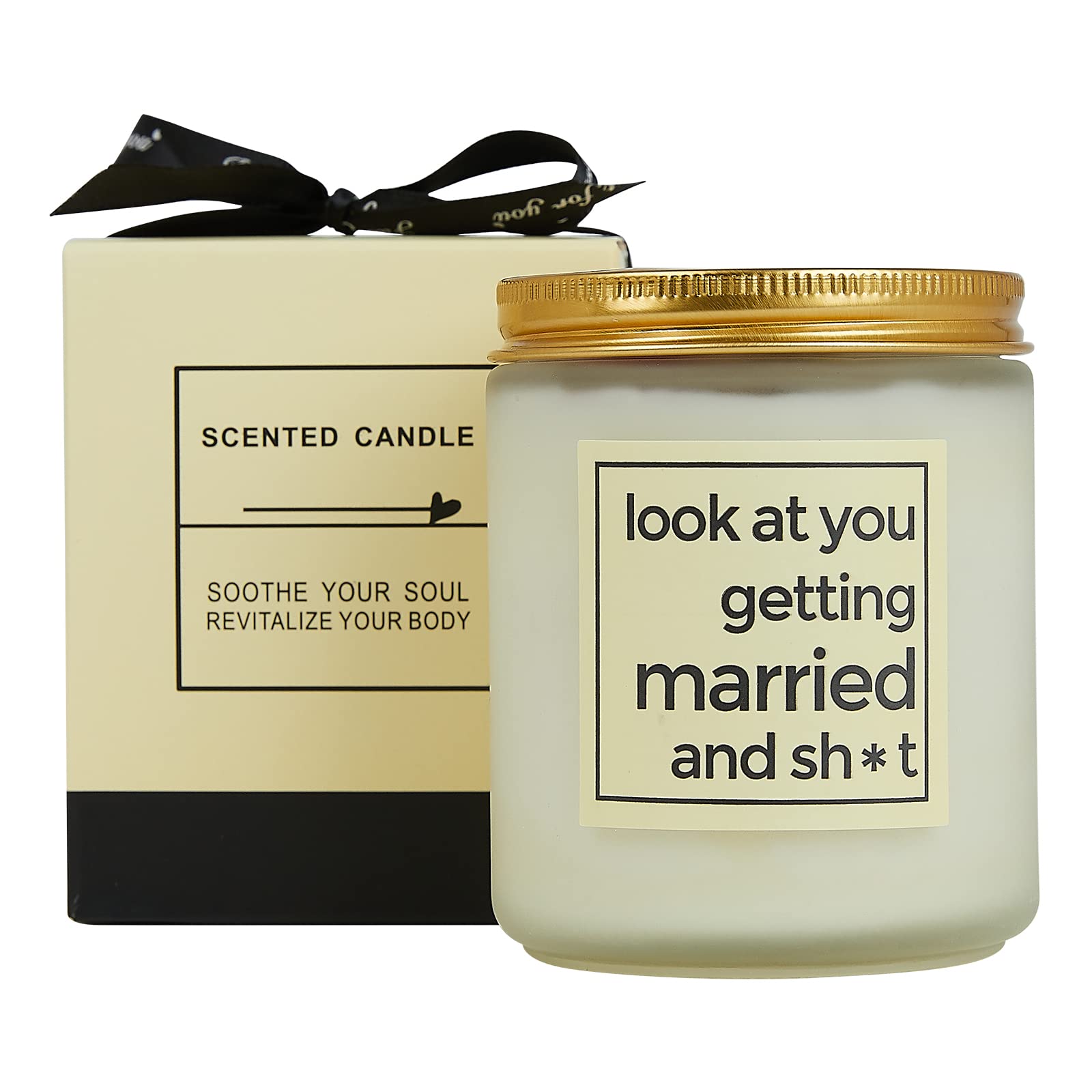 Rosemary+Orange+Sage Scented Candles - Funny Wedding & Engagement Gifts for Women - Bridal Shower & Bride to Be Gifts