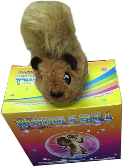 Amazon クリエイティブな電動ぬいぐるみ 動物のおもちゃ リスのボール 電動リスのおもちゃ 面白い子供 赤ちゃんのおもちゃ がらがら ラトル おもちゃ Amazon クリエイティブな電動ぬいぐるみ 動物のおもちゃ リスのボール 電動リスのおもちゃ 面白い子供 赤ちゃんのおもちゃ がらがら ラトル おもちゃ