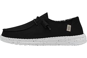 HEYDUDE Hey Dude Wendy Basic | Women's Shoes | Women Slip-on Loafers | Comfortable & Light-Weight