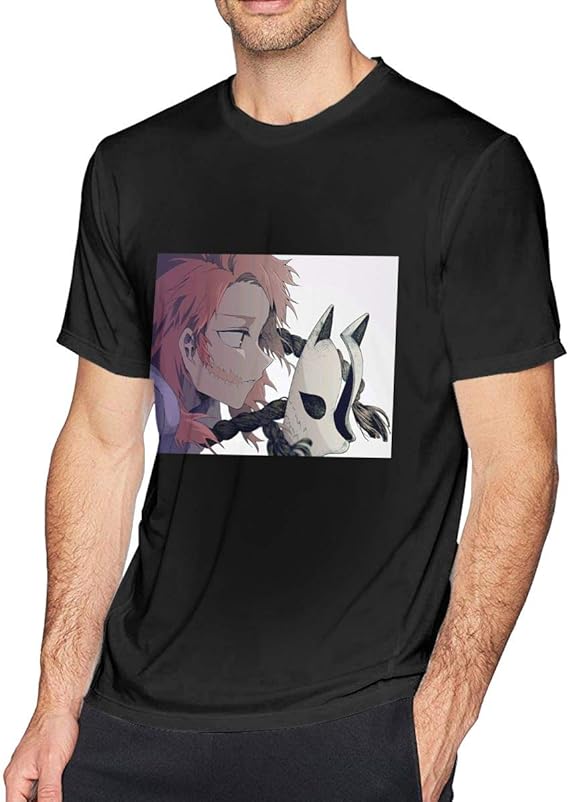 Amazon Co Jp メンズ Tシャツ 半袖 夏服 アニメプリント 鬼滅 錆兎 さびと コットン 通学 誕生日プレゼント 記念シャツ おしゃれ ティーシャツ アニメのtシャツ ギフト 大人用 学生用 ファッション