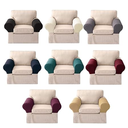Armchair Armrest Cover Sofa Arm Cover 1 Pair Double Faced Non