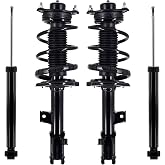 PM Auto Set Front Quick Complete Strut-Coil Spring-Rear Shock Compatible With 2011-2016 KIA Sportage