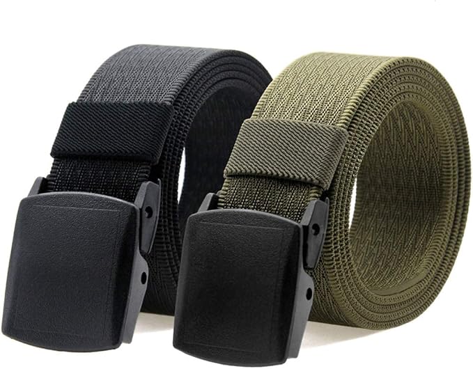 ANDY GRADE Nylon Military Tactical Men Belt Breathable bing Canvas Outdoor  Belts with