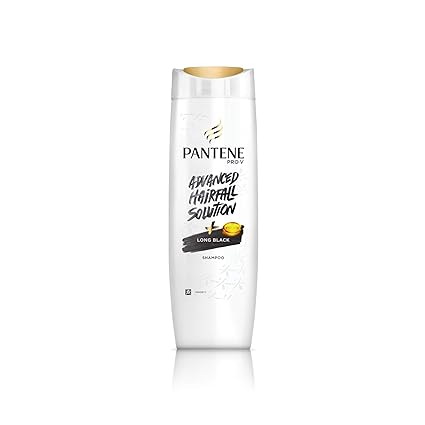 Pantene Advanced Hair Fall Solution Long Black Shampoo, 340 ml
