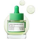 FULLY Green Tomato Serum, Pore Tightening with 67% Green Tomato Extract, Vit C and PHA, Elastcity Boosting and Skin Moisturization, Fragrance Free, Vegan & Dermatologically Tested, 1.01 fl.oz