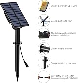 T-SUN 2-in-1 Solar Landscape Lights Colour Changing IP65 Garden Spot view 6