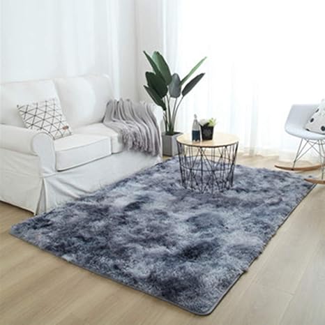 Amazon ラグ 洗える 低反発 ふわふわ ラグマット おしゃれ カーペット 長方形 子供部屋 60 160cm 絨毯 滑り止め付 マット ラグカーペット ダークグレー 夏 冬 カーペット シャギー 長毛マット 絨毯 リビング 床 冷房対応 ラグ カーペット オンライン通販