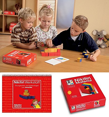 Bundle Nikitin Uniwürfel N2 + Nikitin Werkstatt zum Uniwürfel (Übungskarten und Spielvorlagen)