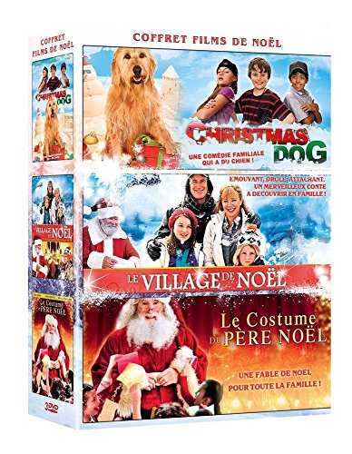 Coffret Films De Noël : Christmas Dog + Le Village De Noël + Le Costume Du Père Noël - Pack
