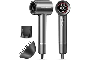 Cosy Companions Hair Dryer - Negative Ionic Blow Dryer with 150000 RPM High Speed Brushless Motor for Fast Drying, Low Noise,