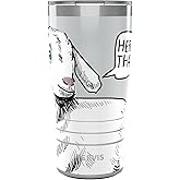 Tervis Traveler Herd That Goat Triple Walled Insulated Tumbler Travel Cup Keeps Drinks Cold & Hot, 20oz, Stainless Steel