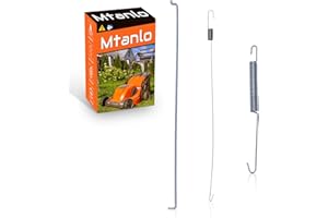 Mtanlo Throttle Return Governor Spring Link Rod For Honda GX340 GX390 16555-ZE3-000, Governor Link Rod Spring Kit.