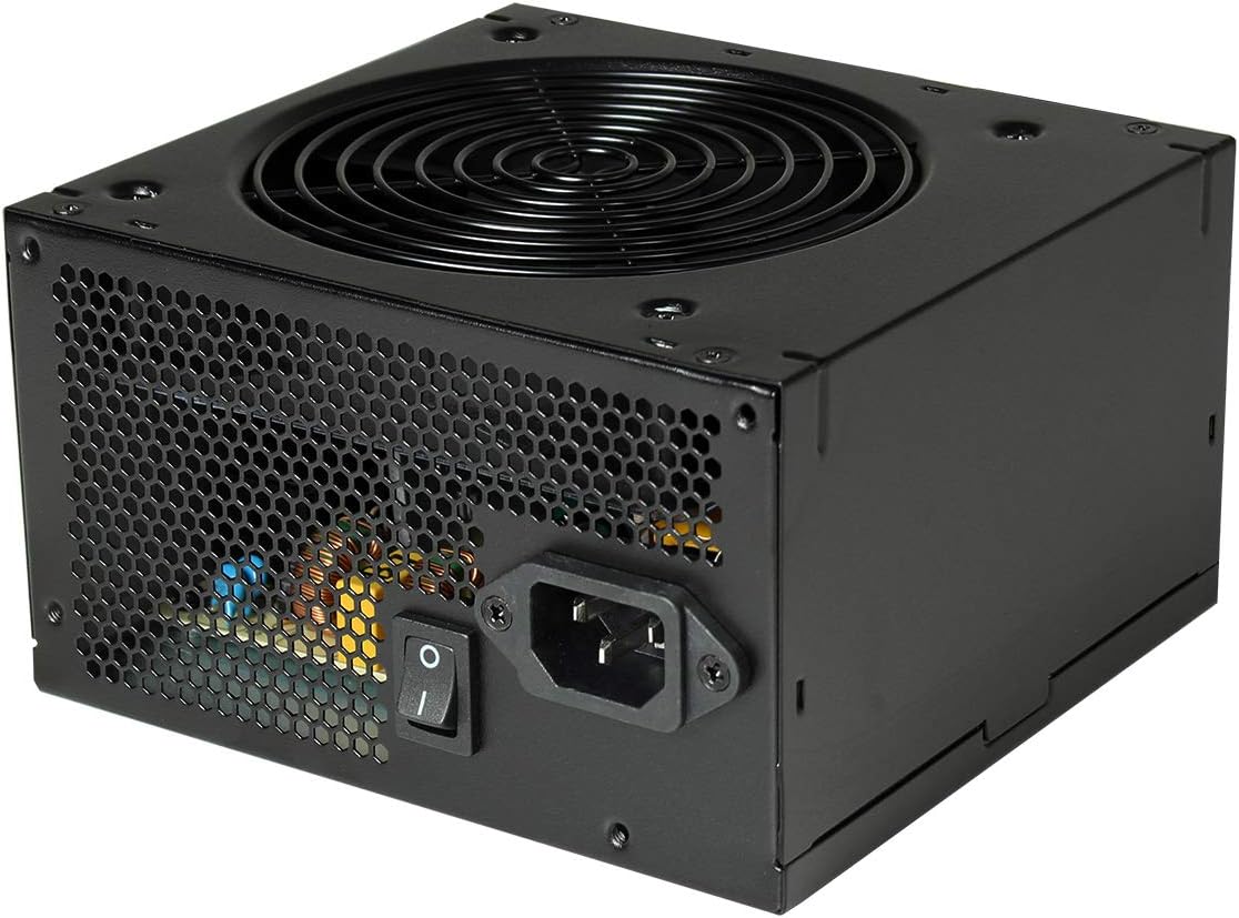 JUSTOP Fortitude 80 Plus 700W Power Supply Unit, ATX PSU, 120MM Quiet Fan, Active PFC Protection, 7x SATA, 4x 6+2 Pin PCI-E - Image 3