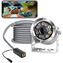 Amazon.com : Barlus Underwater Cameras 304 Stainless Steel IP68 ...