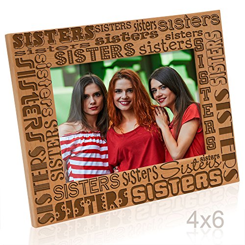 Kate posh - sisters picture frame (4x6 horizontal)