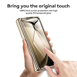 LEIAU for Samsung Galaxy z-Fold-5 Case: Transparent