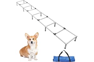 MKSY Dogs Agility Training Ladder, Dog Workout Equipment Dog Obstacle Course Pet Outdoor Game
