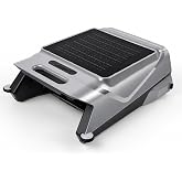 Solar Powered Pool Skimmer Robot, Robotic Pool Skimmer Cleaner, Automatic Floating Skimmer, 24/7 Continuous Cleaning, Cordless, Dual Charging, Smart Obstacle Avoidance, Inground &amp; Above Ground Pools
