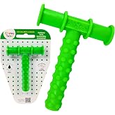 Proposed: Chewy Tubes &ndash; Original Oral Motor Chewing Tool with Knobby Bitable Stem for Sensory Stimulation [Green, 9/16" Diameter] | Made in USA | Non-Toxic, FDA-Compliant | Invented by Pediatric SLP