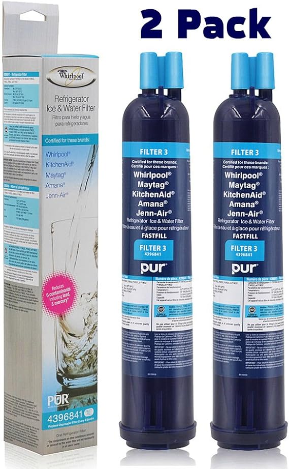 Whirlpool PUR Deluxe Fridge Filter 4396841/T2RFWG2 Amazon.ca Toys & Games