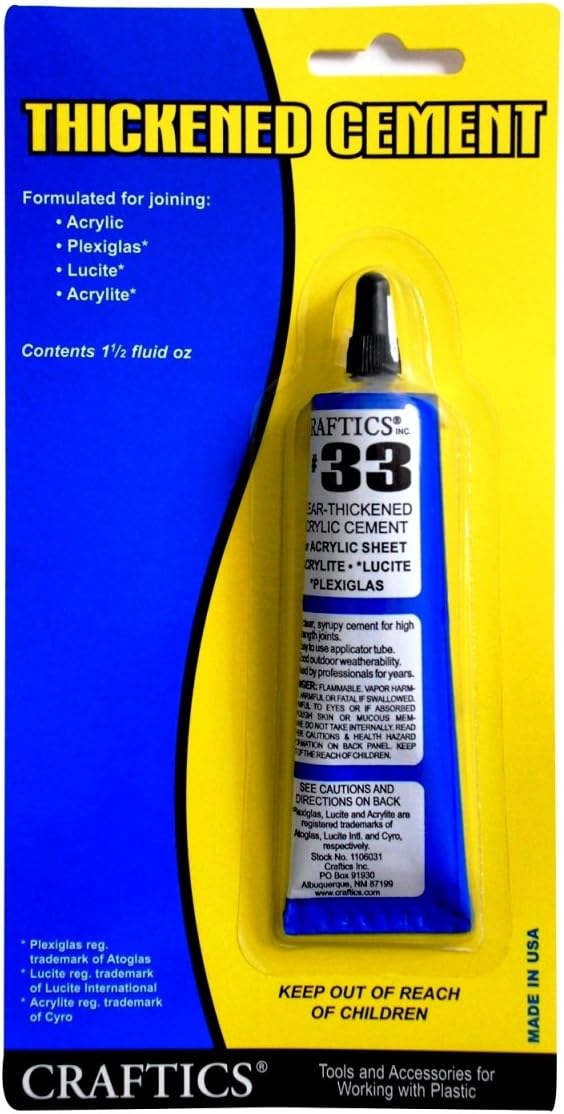 Craftics Thickened Cement #33, 1.5-oz tube., Contact Cement - Amazon Canada
