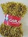 Gold Foil Tinsel Christmas Garland 708