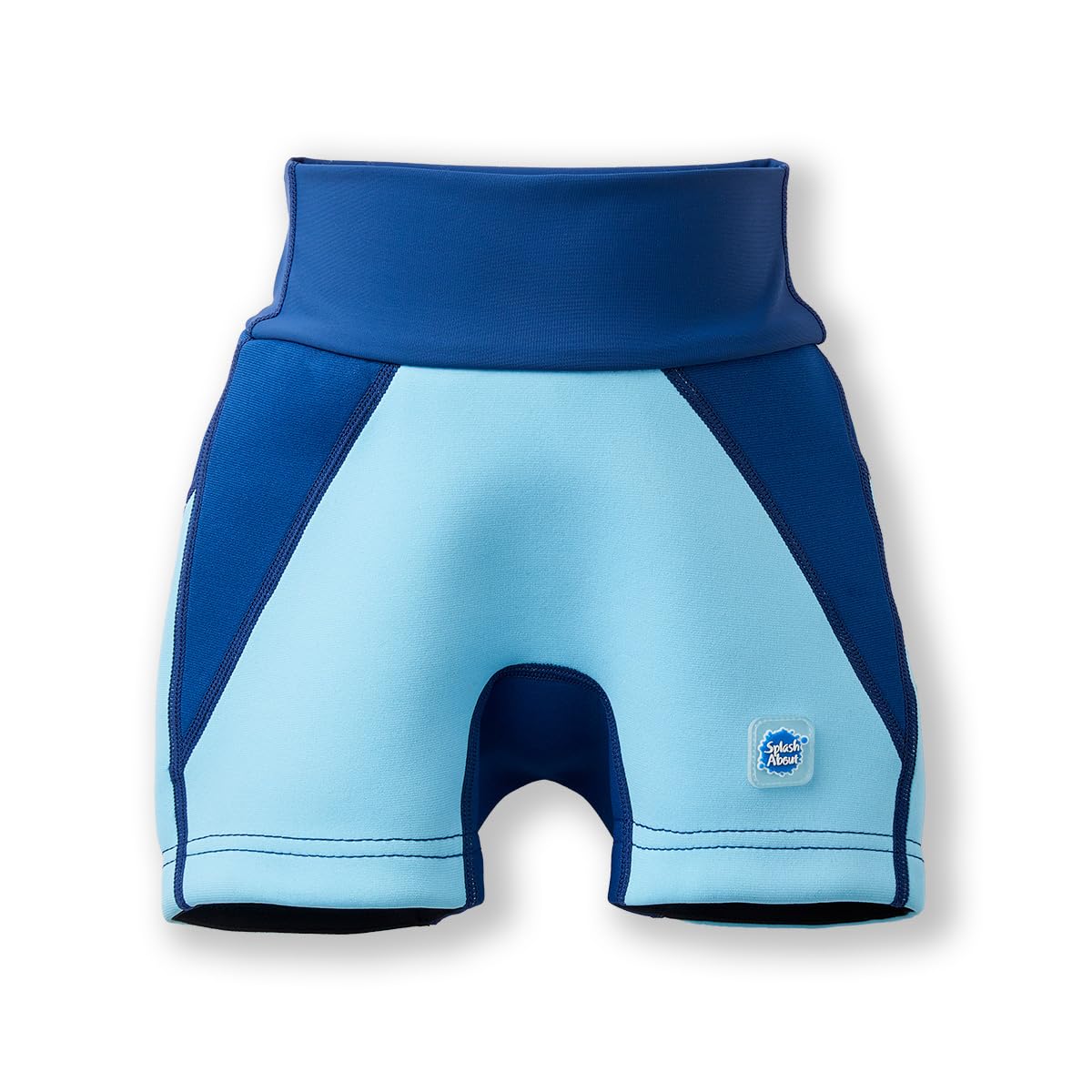 Splash About Splash Jammer Duo Leak Proof Swim Shorts, Blue/Navy 5-6 Years