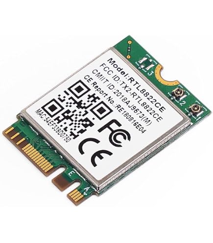 Amazon.com: RTL8822CE NGFF M.2 2230 802.11a/b/g/n/ac WLAN