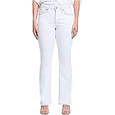 Royalty For Me Womens Women's High Rise Bootcut Faux Flap Pocket Jean