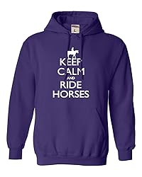 Go All Out XX-Large Purple Mens Keep Calm And Ride