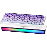 EPOMAKER Aula Hero 68 HE Wired Magnetic Gaming Keyboard, RGB Box&amp;Backlight | 0.01mm Adjustable Actuation, Rapid Hall Effect Switch, 8kHz Polling, 5-Layer Sound Dampening (Purple)