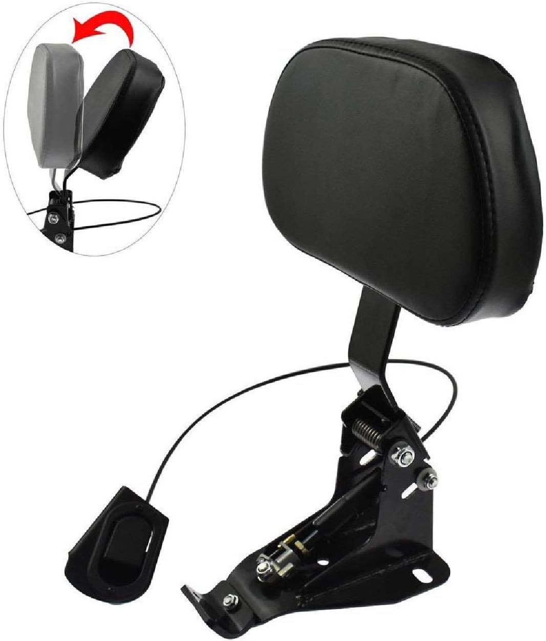 INNOGLOW Adjustable Rider Backrest w/Mounting Kit For For