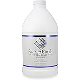 Sacred Earth Botanicals Cooling Cream (64oz) - Mint Massage Cream for Aches & Pains, Organic, Water Dispersible, Nut Oil Free