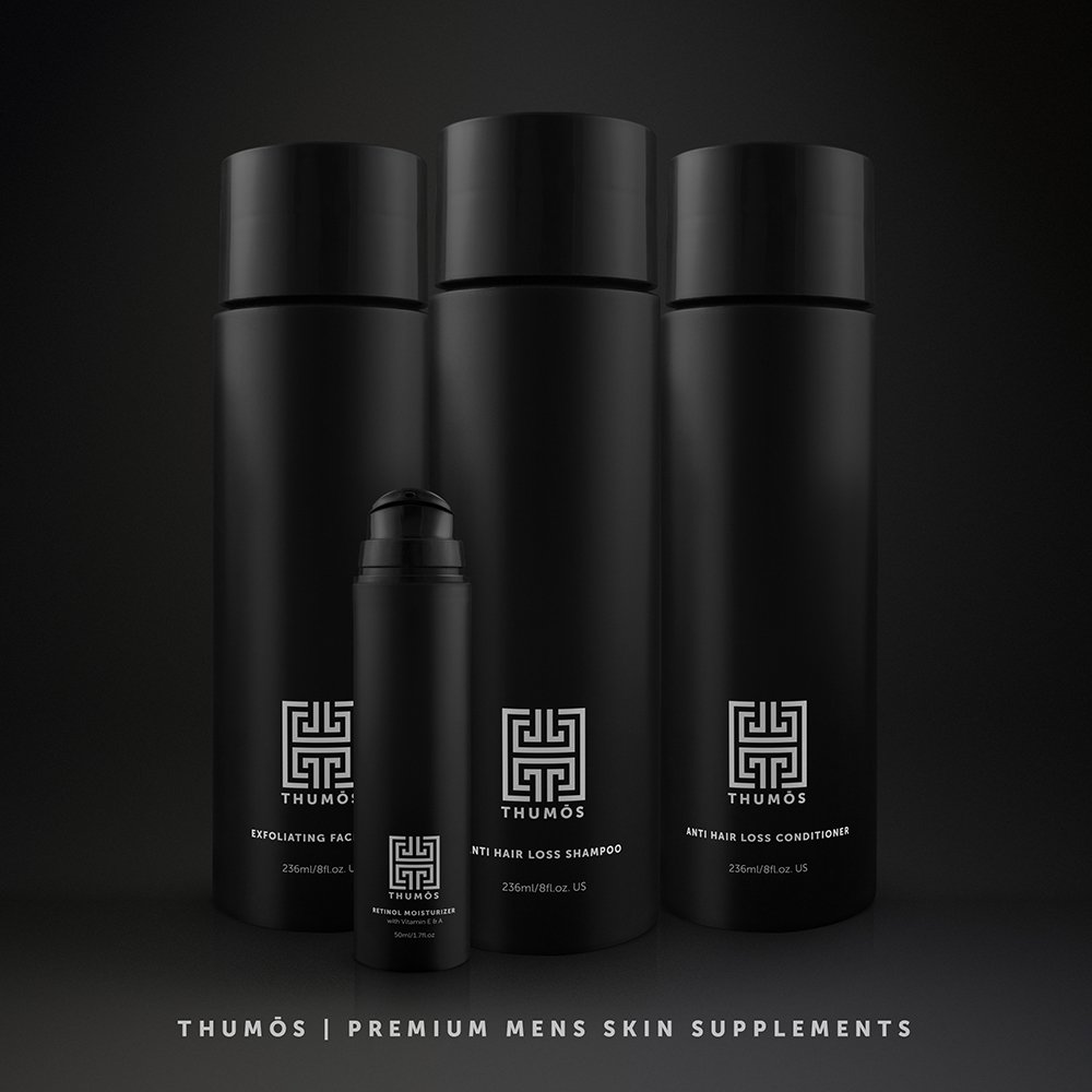 Thumos Hair Growth Conditioner – Hair Loss Treatment w/Biotin, Argan Oil & DHT Blocker – Stimulative Hair Growth Conditioner & Thickening for Thinning and Balding Hair: Beauty