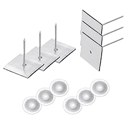 PATIKIL 30mm Self Stick Insulation Pins, 50Sets