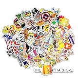 200 PREMIUM Stickers Decals Vinyls | Pack of The Best Selling Quality Sticker | Perfect To Graffiti Your Laptop, Skateboard, Luggage, Car, Bumper, Bike, Hard Hat | The Bryta Store