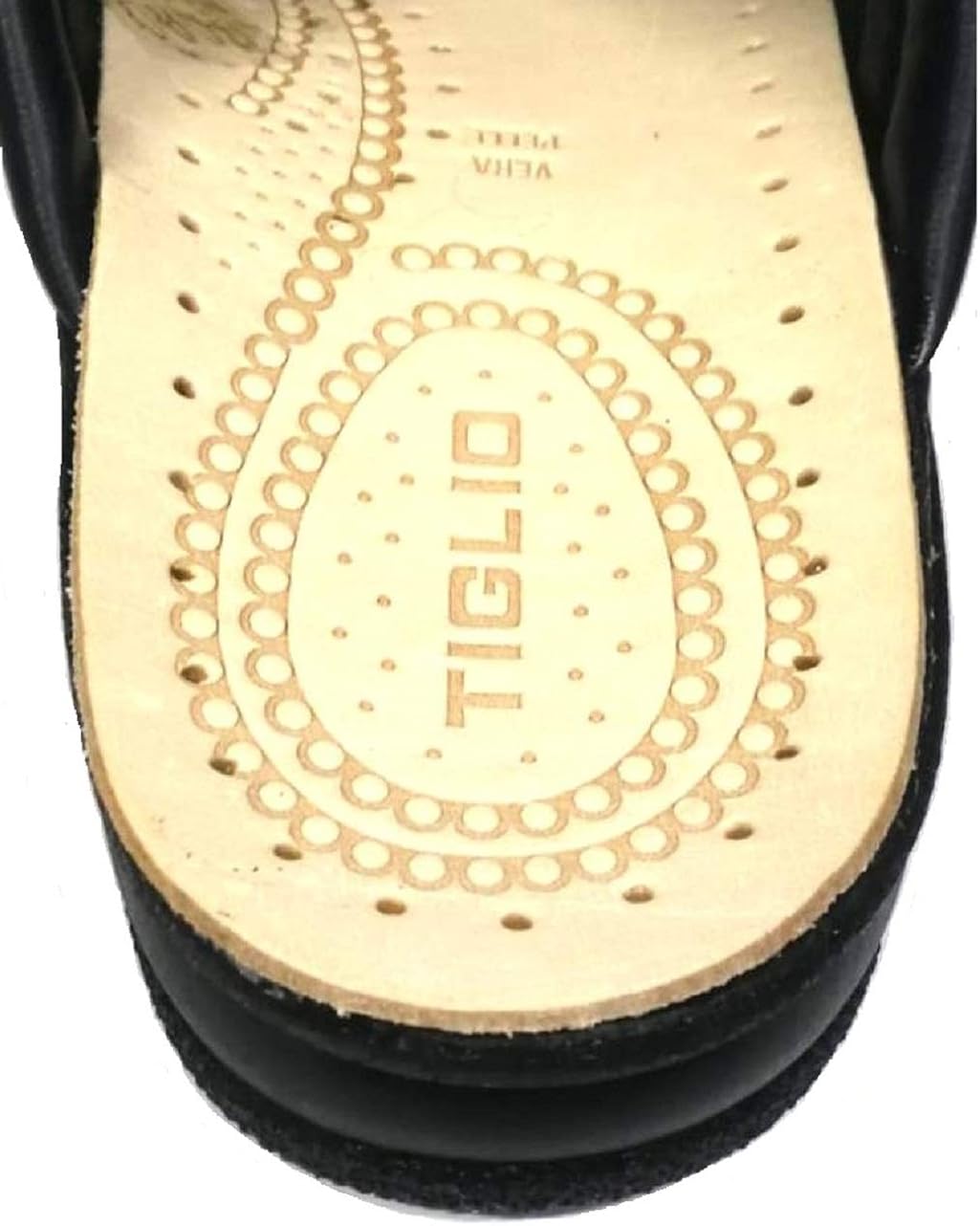 Tiglio Sanit 2010 Ciabatte Donna Sabot Sanitario Vera Pelle Cuoio B