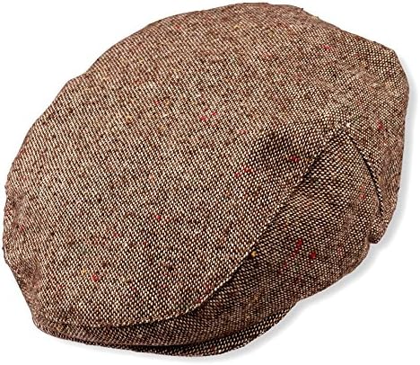 Infant tweed newsboy ivy duckbill caby Irish Tweed cap hat Child (2-4 Years, Brown)
