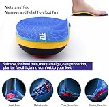 VALsole Orthotic Insole Arch Support for Flat Feet Plantar Fasciitis Blue UK view 3