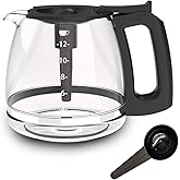 Replacement Coffee Pot Compatible for KitchenAid Coffee Maker KCM1209 KCM1208 KCM222