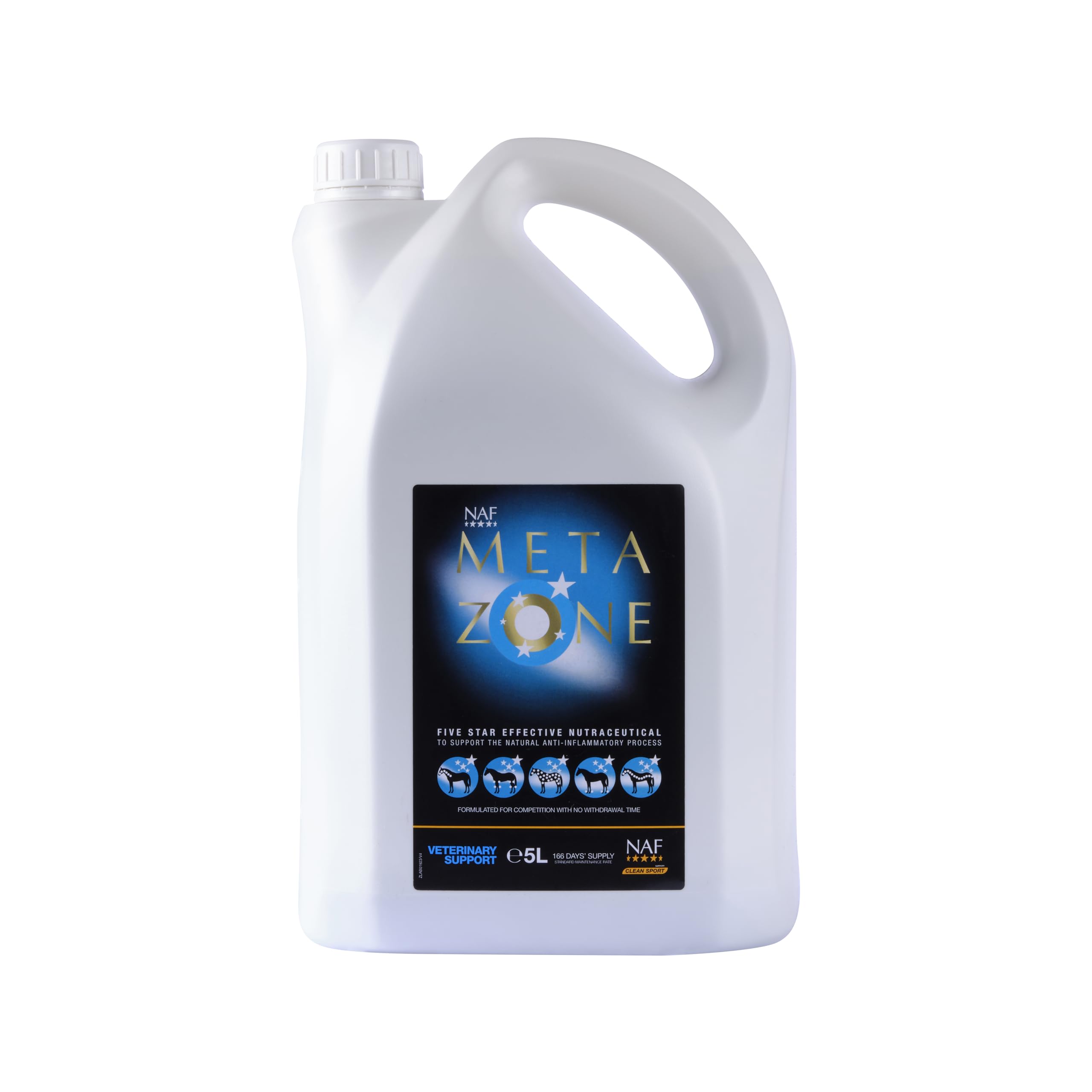 NAF Five Star Metazone Liquid 5L – A Five Star Effective Nutraceutical to support the Body's Own Natural Anti-Inflammatory Systems – Promotes Comfort, Mobility & Recovery – Suitable for Daily Use