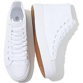 Witwatia Women's High Top Sneakers Canvas Shoes for Women Fashion Sneakers Comfortable Lace Up Casual Shoes