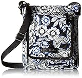 Vera Bradley Iconic Rfid Mini Hipster, Snow Lotus