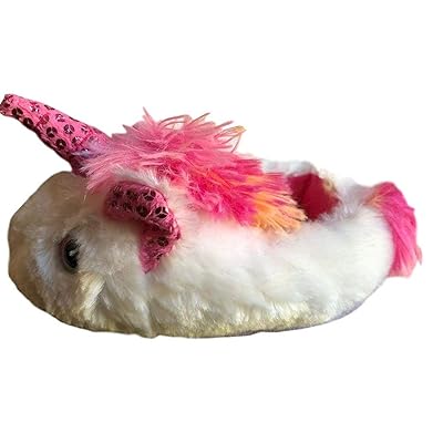 Sparkling Rainbow Unicorn Slippers for Girls Kuwait Ubuy