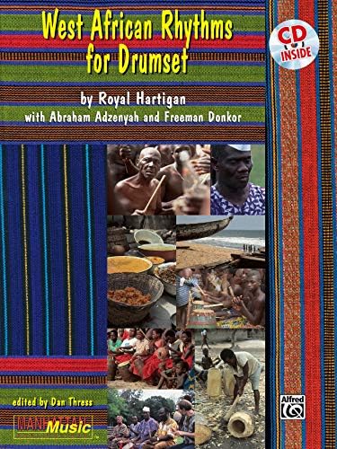 West African Rhythms for Drumset (Manhattan Music Publications)