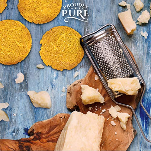 Proudly Pure Parmesan Cheese Crisps Keto Snacks Zero Carb Crunchy