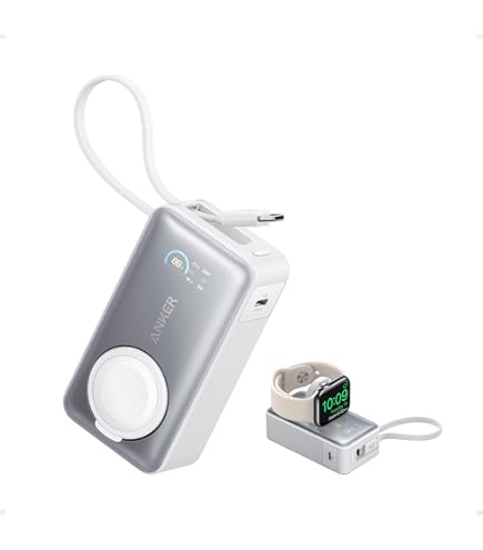 Amazon.com: Anker MagGo Power Bank for Apple Watch, Officially
