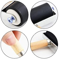3 Pack Rubber Roller - Brayer Rollers with 3 Size
